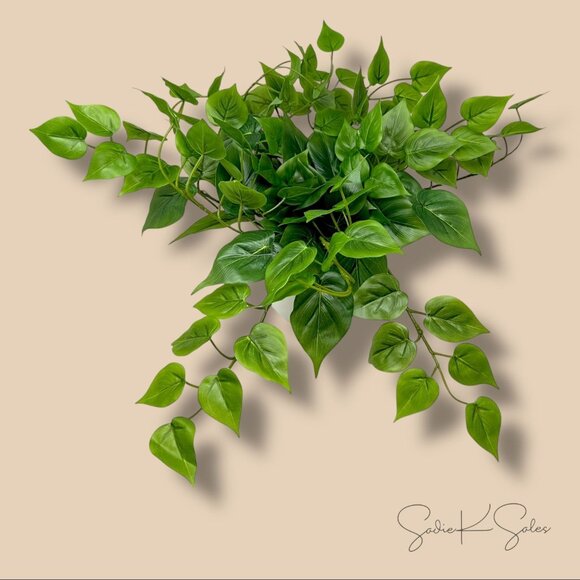 14"x28" Artificial Pothos Plant in White Ceramic Pot - Threshold - Target 2023 - Picture 8 of 8